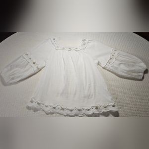 Max Studio Light linen top Size Large